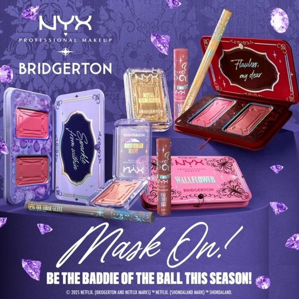 NYX Bridgerton Makeup Set